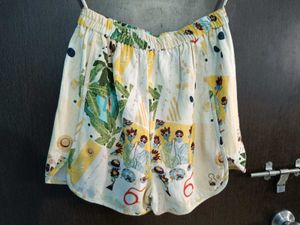 Tropical Print Co-ord Set Shirt &amp; Short