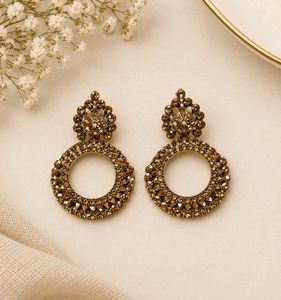 Exquisite Statement Hoop Earrings