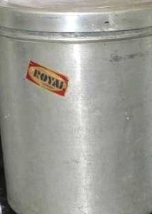 3 Vintage Aluminum Storage Container