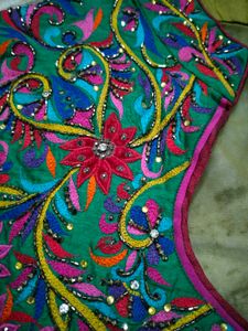 Beautiful Embroidered Kurta with duppata
