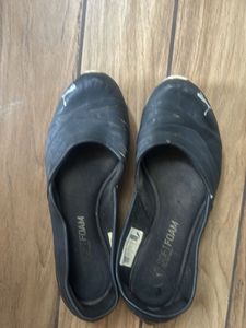 Puma Black Flats