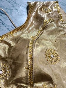 Golden Embellished  Blouse
