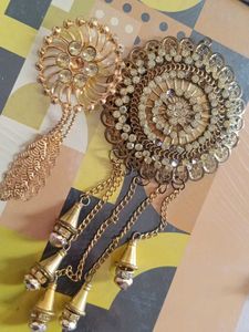2 Brooches, Studs, One Ring