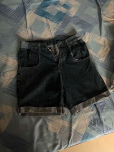 3 denim shorts combo