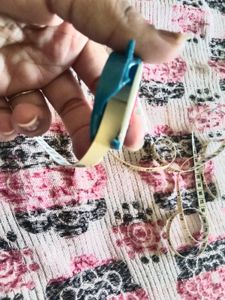 Vintage Blue measuring tape