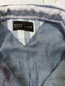 Stylish Blue Button-Down Shirt