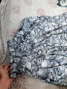 Unique Stone Print Ethnic Gown