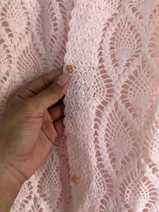 Chic Lace Knit Sleeveless Vest