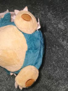Cute Snorlax Plush Keychain Toy