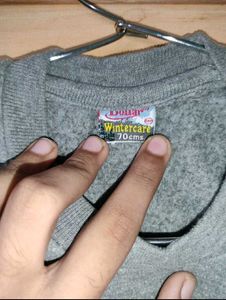 Dollar Wintercare Kids Boys Thermal Grey Cotton