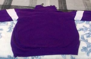Purple Basketball Graphic Hoodie