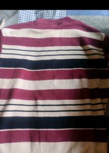 Striped Knit Sweater