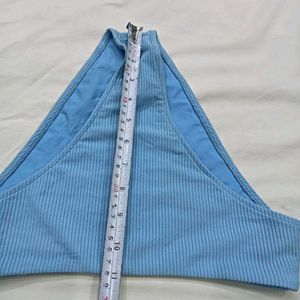 ⭐ Ribbed High-Waisted Bikini Bottom