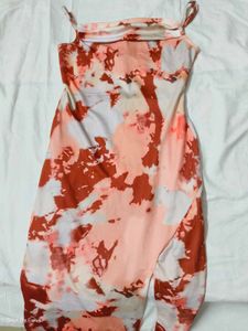 Stunning Tie-Dye Maxi Dress with Slit