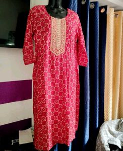 Embroidery Designer Kurta Size Issues
