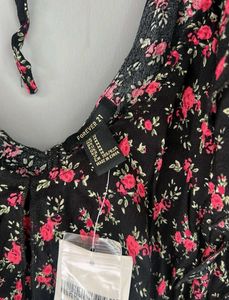 Forever 21 Chic Floral Print Blouse