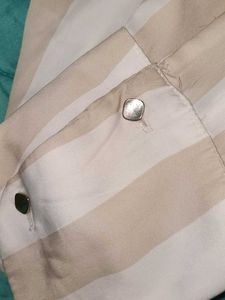 Classic Striped Button-Up Shirt