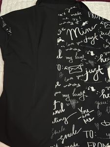 Unique Black bagi style Graphic Print Shirt