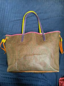 Etro Paisley Print Tote Bag