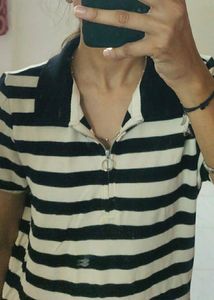 Casual Striped T-shirt Dress 😍