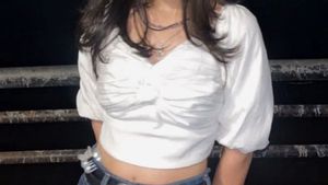 🤍White Puff Sleeve Crop Top