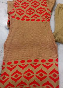 ❤New Unused Woolen ❤Stylish Ethnic Kurta Set