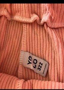 Pink Bootcut Flared Pants Joggers Pajama