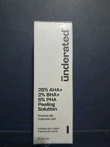 Underrated Peeling Solution 25% AHA+