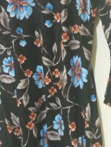 Floral Print Midi Dress