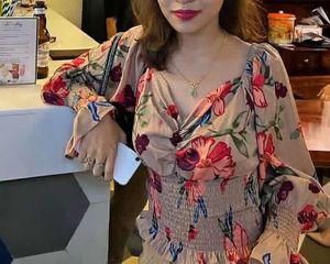 Floral Smocked Blouse