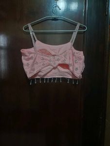 💕 Beautiful Baby Pink Party Wear Dress