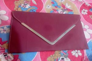 Magenta Clutch For Women