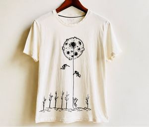Unique Moon Graphic T-Shirt