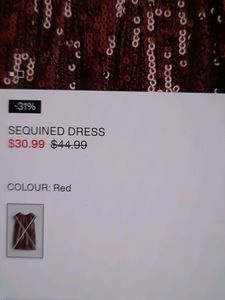 H&amp;M Cherry Red Kids Dress