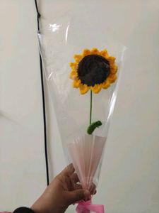 Crochet Sunflower Bouquet