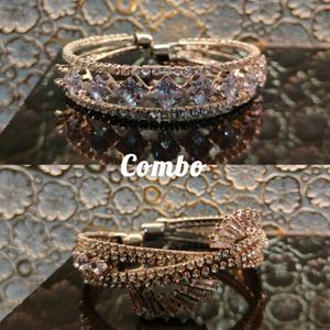 Elegant Crystal Bracelet Combo