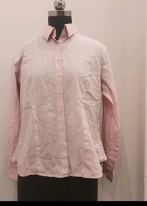 Classic Pink Button-Down Shirt