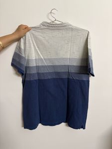 Men's Striped Polo T-Shirt