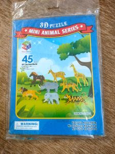 3D Mini Animal Puzzle - New in Package