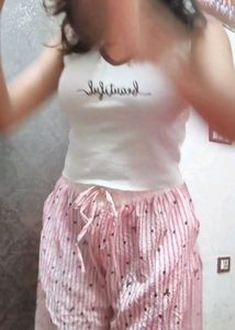 White Sleeveless 'Beautiful' Top