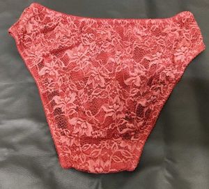 Lace Briefs with Satin Bow Detail