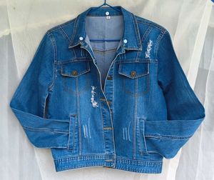 Distressed Blue Denim Jacket