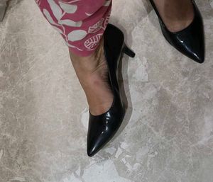 NEW Imported Black Formal Heels Pumps