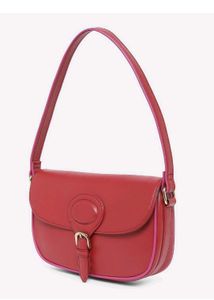 Chic Red Shoulder Bag
