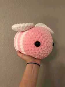 Handmade Crochet Bee Plush Toy