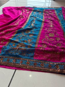this is lengha saree