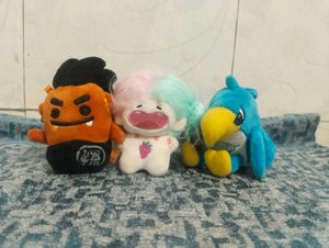 Cute Plush Toy Set of 3