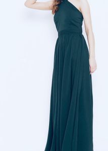 Elegant Green Maxi Dress