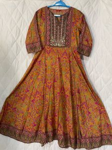 Embroidered Anarkali Kurta