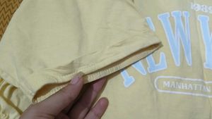 Yellow New York Graphic Tee